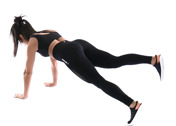 Plank & Rear Kick