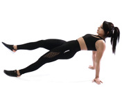 Back Plank & Kick