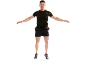 Low Jump Jacks