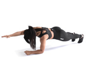 One Elbow Plank