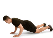 Kneeled Narrow Push-Ups