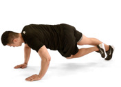 Grasshopper Push-Ups