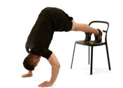 Upside Down Push-Ups