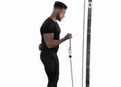 One Arm Cable Bicep Curl