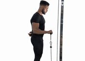 One Arm Cable Reverse Bicep Curl