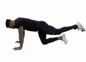 Quadrupled Cable Hamstring Curl