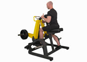 One Arm Narrow Chest Supported Row
