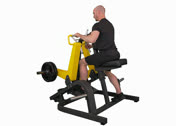 One Arm Overhand Chest Supported Row