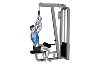 Cable Rope Lat Pulldown