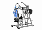 Plate-Loaded Lat Pulldown
