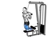 Cable-Assisted Nordic Hamstring Curl