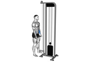 Cable Standing Wrist Curl