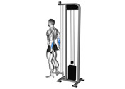 Cable Behind the Back Wrist Curl