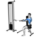 Cable Chest Supported Supinated Row
