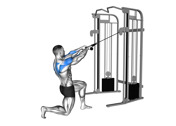 Cable Half-Kneeling Face Pull