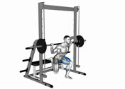 Smith Bulgarian Split Squat