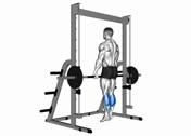 Smith Standing Calf Raise