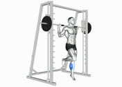 Smith Single Leg Calf Raise