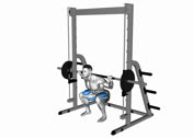 Smith Low Bar Squat