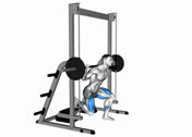 Smith Elevated Split Squat