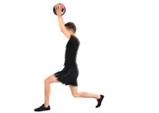 Overhead Lunges