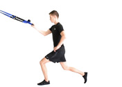 One arm lunge